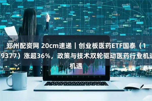 郑州配资网 20cm速递｜创业板医药ETF国泰（159377）涨超36%，政策与技术双轮驱动医药行业机遇